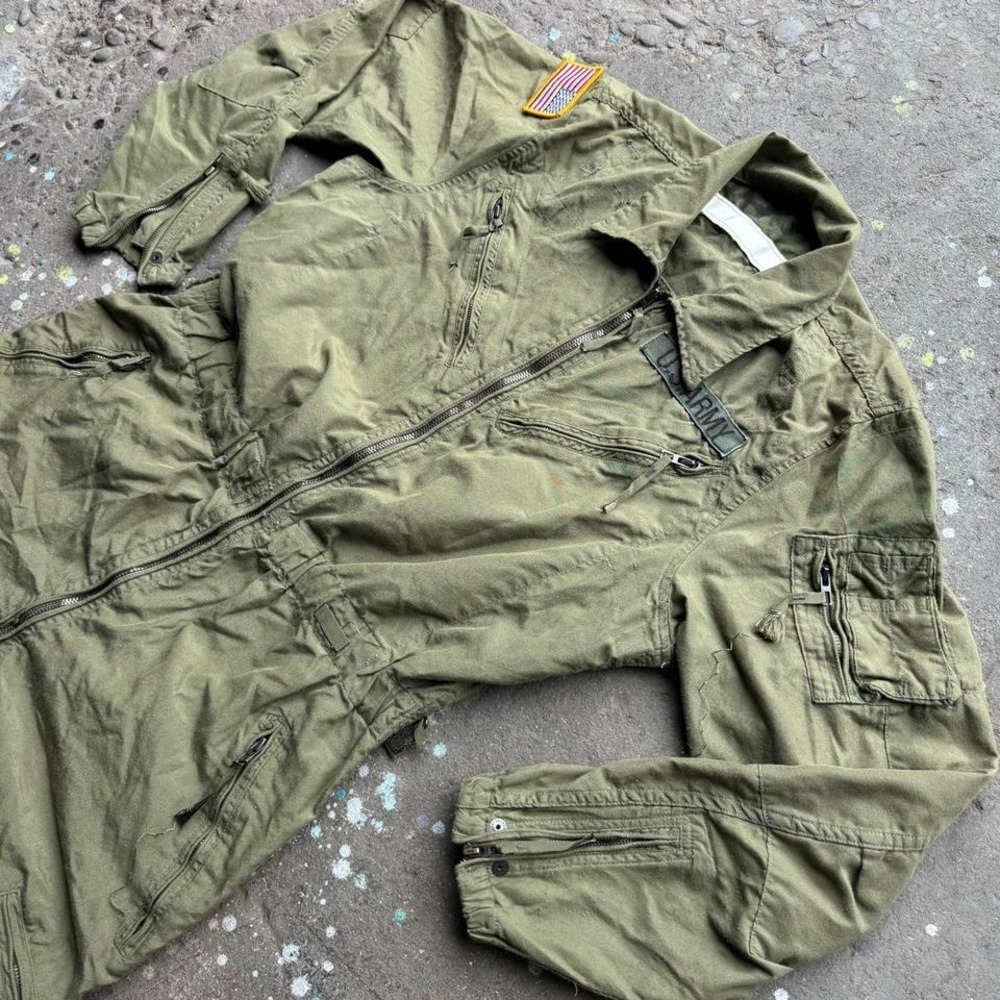 Us army green flight suit